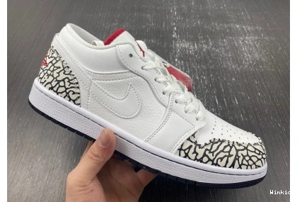 338145-162 1 Phat Low Jordan  Grey Cement 0710